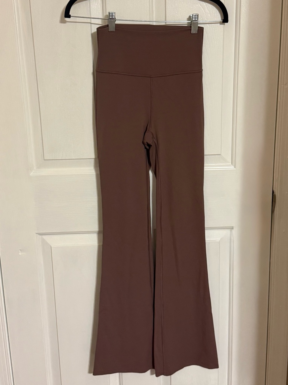 all in motion High-Waist Flare Leggings - Brown